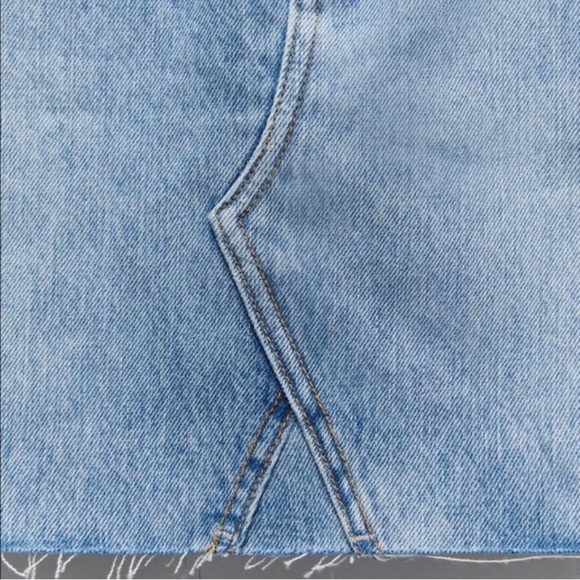 Zara woman Denim Mini Skirt - Picture 7 of 9